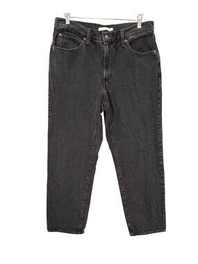 Levi's '94 Baggy Straight Leg Jeans Washed Out Black Size 32
